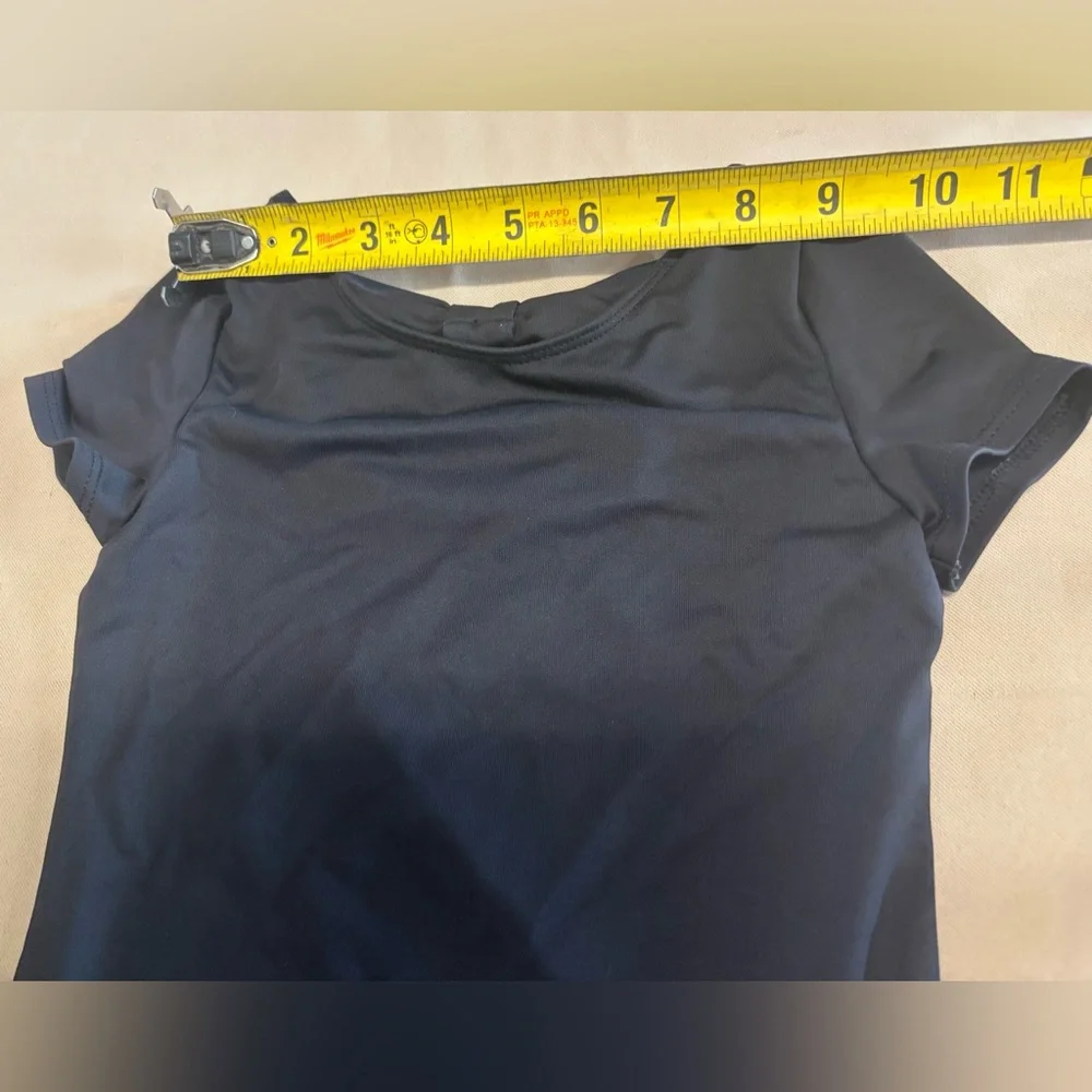 Justice Black Leotard for Kids Dance‎ Gymnastics